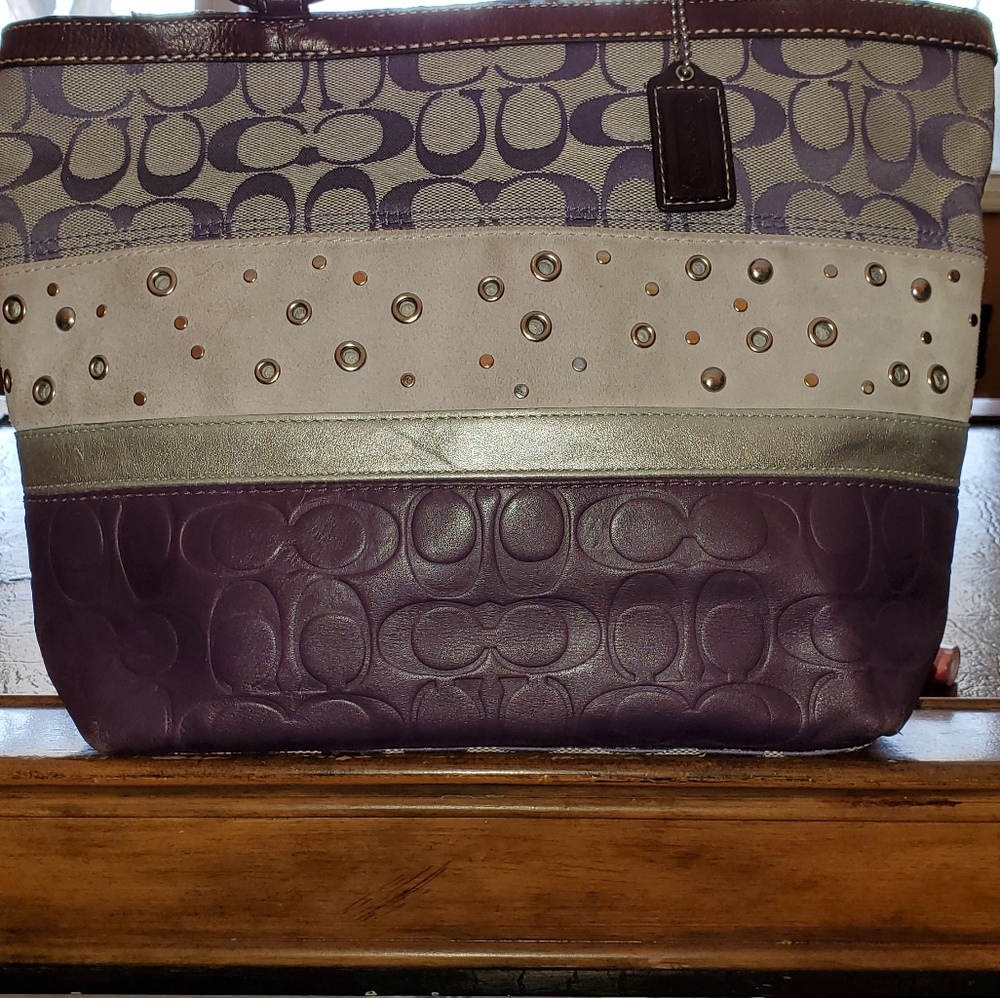 Vintage Coach Tote LIKE NEW 💯